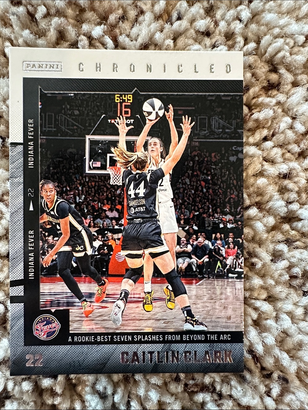 Panini Chroncled Caitlin Clark Basketball Card - #4